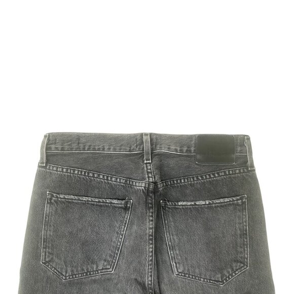 Agolde x Talula High Rise Taper Black Faded Jeans Size 27 Distressed Denim - Picture 10 of 14